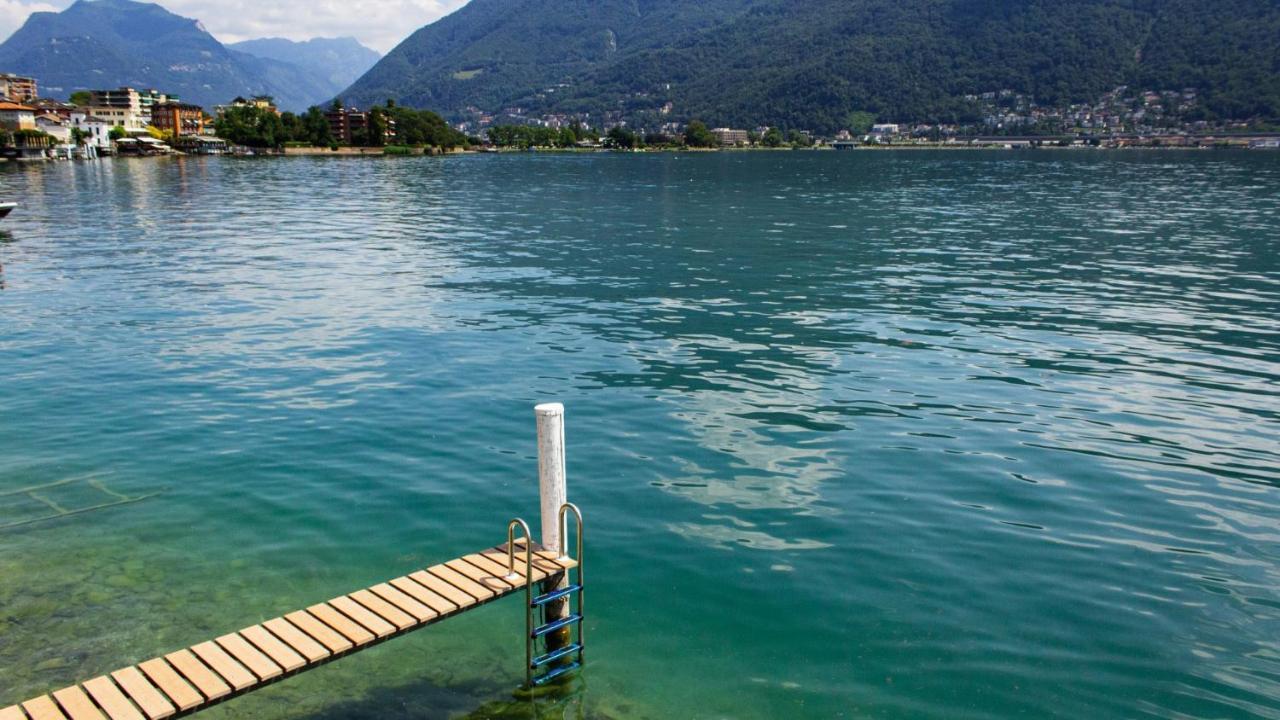 76 The Lake House - Lugano Мелиде Экстерьер фото